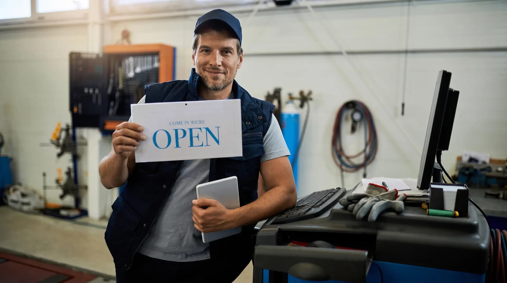 Inside the AMT Machine Tools showroom and service shop