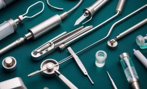 A set of high-precision surgical instruments provided by cnc machine
